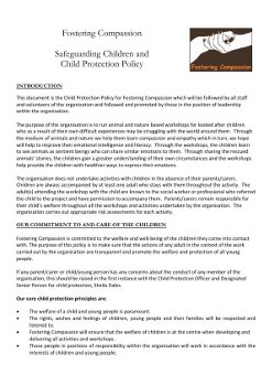 Child Protection Policy