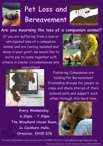 Pet Bereavement flyer